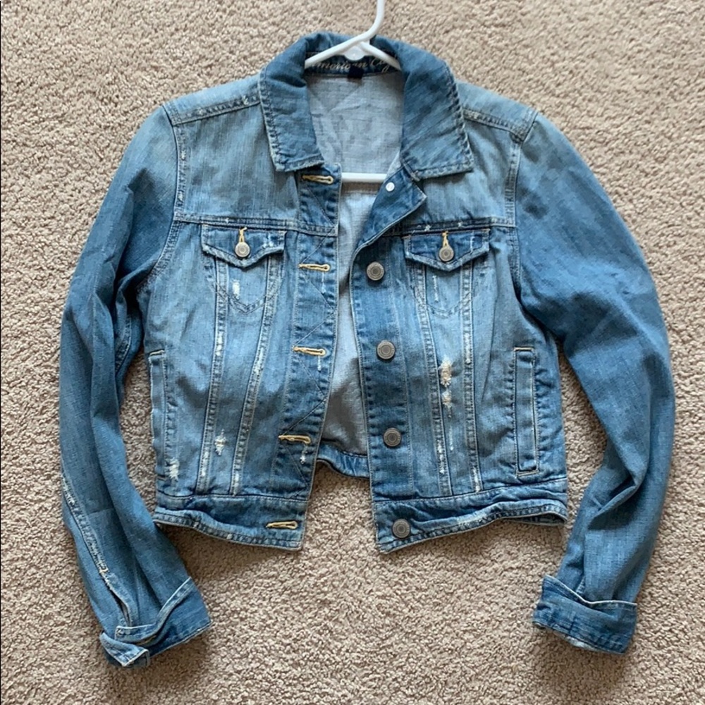 American Eagle - Distressed Jean Jacket